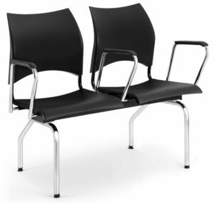 Flow-longarina-2lugares-preta-bf(pe-curvo-cromado)