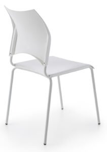 Flow-pé palito-posterior-branca(cromada)