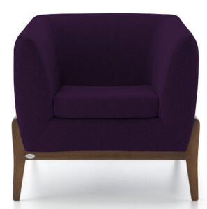 Hygge 1 lugar roxo frente